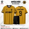 Mẫu Áo Câu Lạc Bộ WOLVES Sân Nhà 25-26 Đẹp Nhất